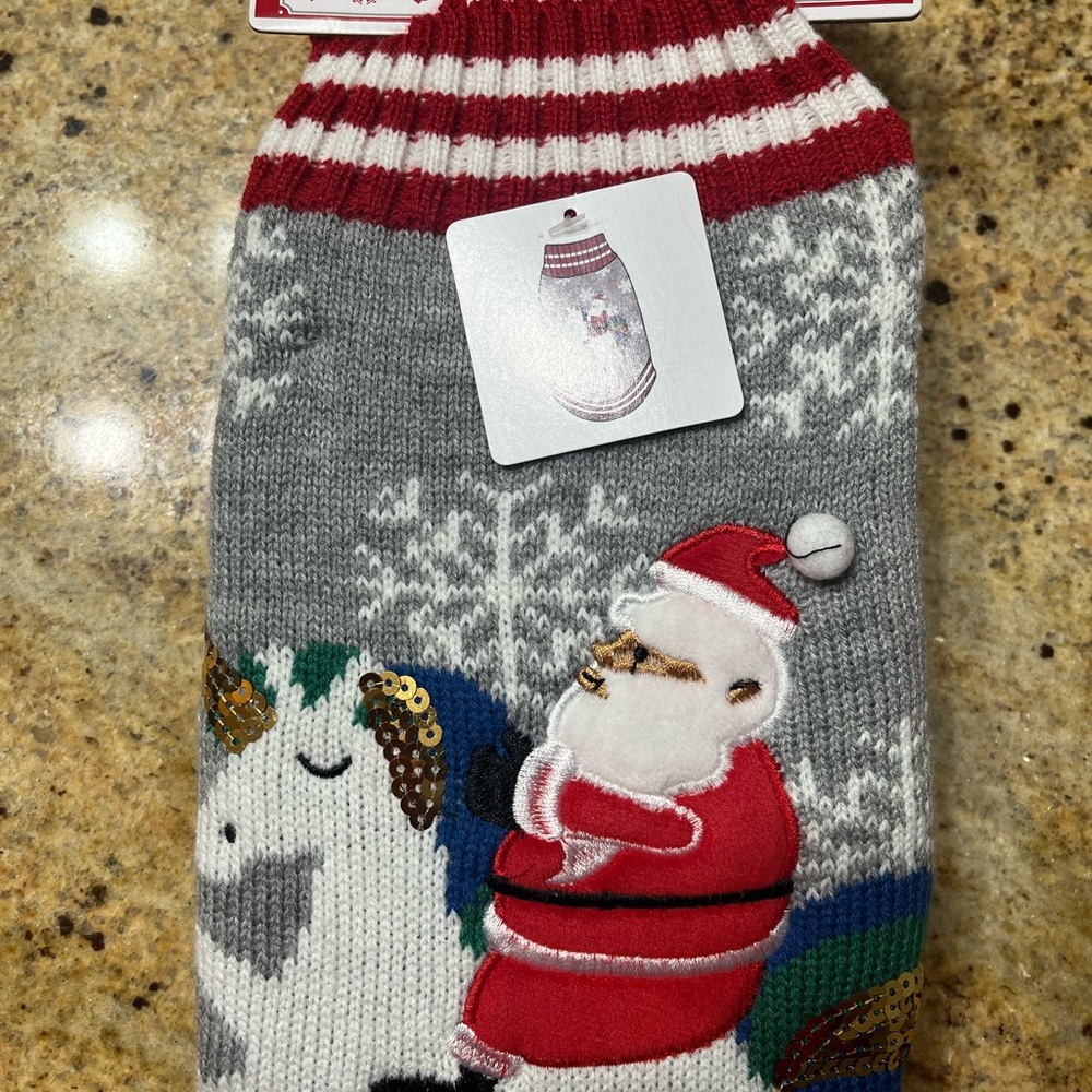 Dog Winter sweater size medium